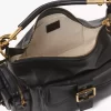 Bolso para cámara en piel brillante