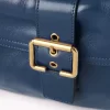 Bolso para cámara en piel brillante