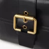 Bolso para cámara en piel brillante