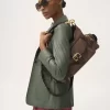 Bolso para cámara en piel de ante