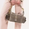 Bolso para cámara en piel de ante Bolso para cámara en piel de ante