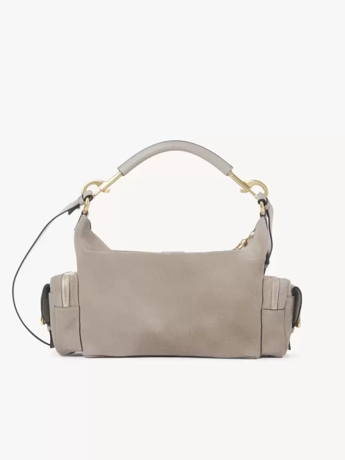 Bolso para cámara en piel de ante Bolso para cámara en piel de ante