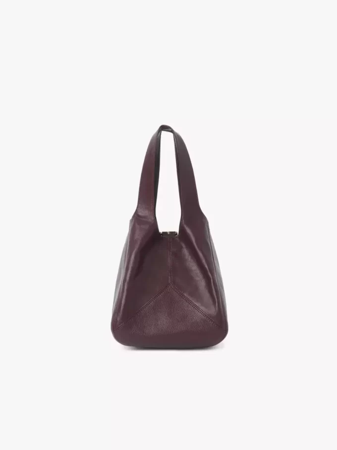 Bolso pequeño Chloé Balloon en piel granulada