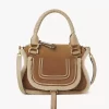 Bolso pequeño Marcie en ante y borrego
