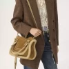 Bolso pequeño Marcie en ante y borrego