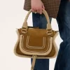Bolso pequeño Marcie en ante y borrego