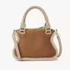 Bolso pequeño Marcie en ante y borrego