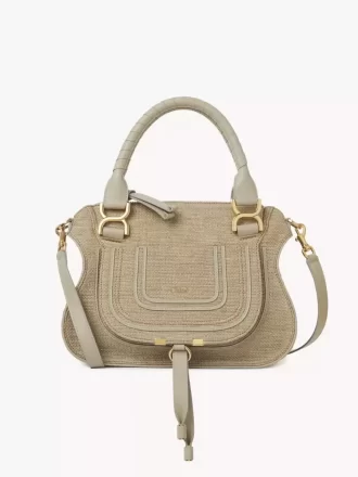 Bolso pequeño Marcie en fibras efecto rafia