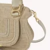 Bolso pequeño Marcie en fibras efecto rafia