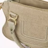 Bolso pequeño Marcie en fibras efecto rafia