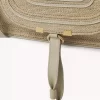 Bolso pequeño Marcie en fibras efecto rafia