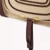 Bolso pequeño Marcie en fibras efecto rafia