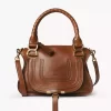 Bolso pequeño Marcie en piel brillante