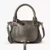 Bolso pequeño Marcie en piel brillante
