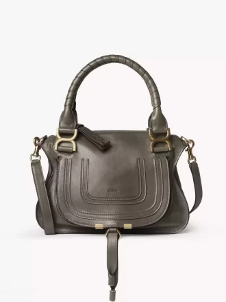 Bolso pequeño Marcie en piel brillante