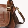 Bolso pequeño Marcie en piel brillante