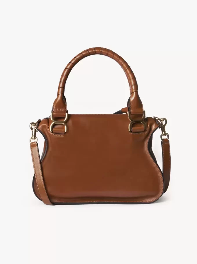 Bolso pequeño Marcie en piel brillante