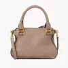 Bolso pequeño Marcie en piel brillante