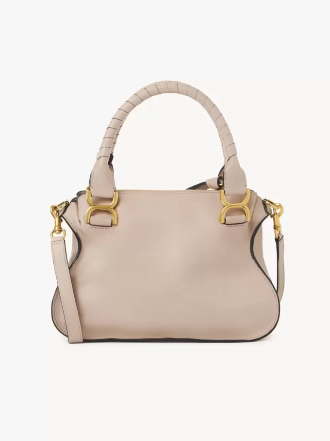 Bolso pequeño Marcie en piel brillante
