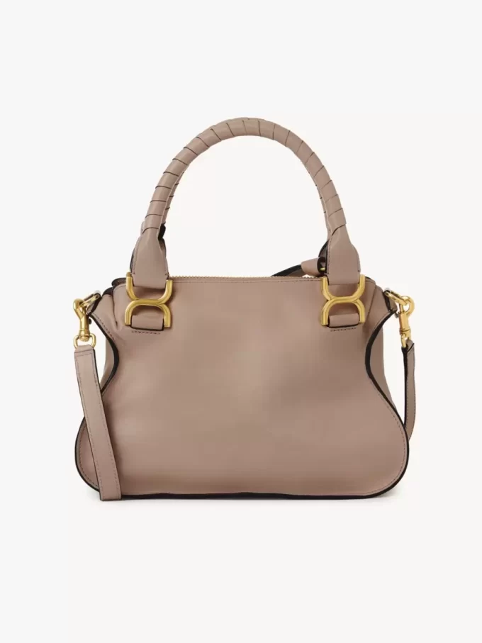 Bolso pequeño Marcie en piel brillante