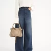 Bolso pequeño Marcie en piel brillante