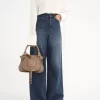 Bolso pequeño Marcie en piel brillante