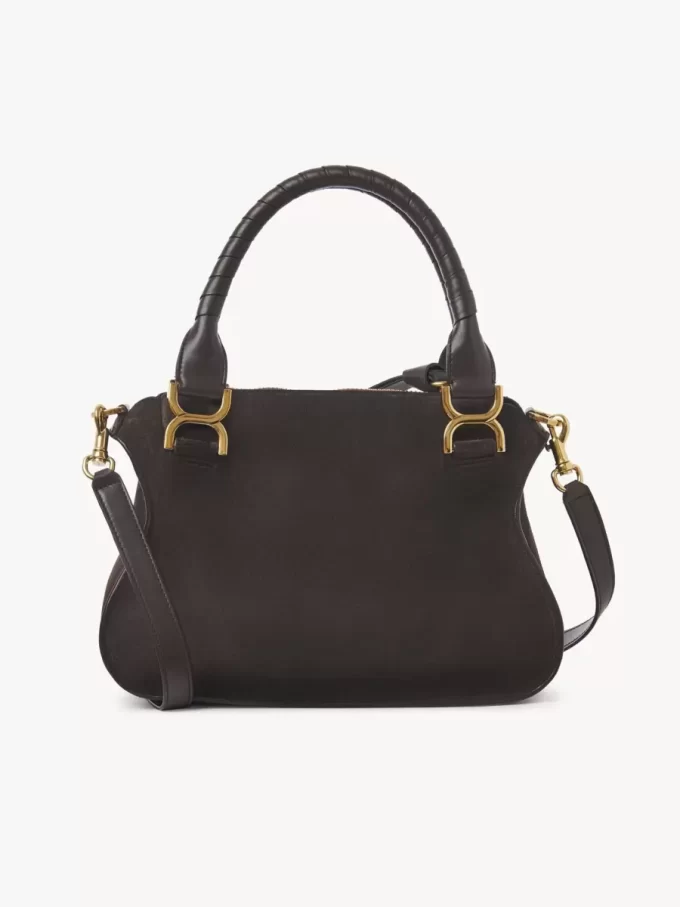 Bolso pequeño Marcie en piel de ante