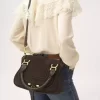 Bolso pequeño Marcie en piel de ante