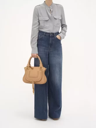 Bolso pequeño Marcie en piel granulada