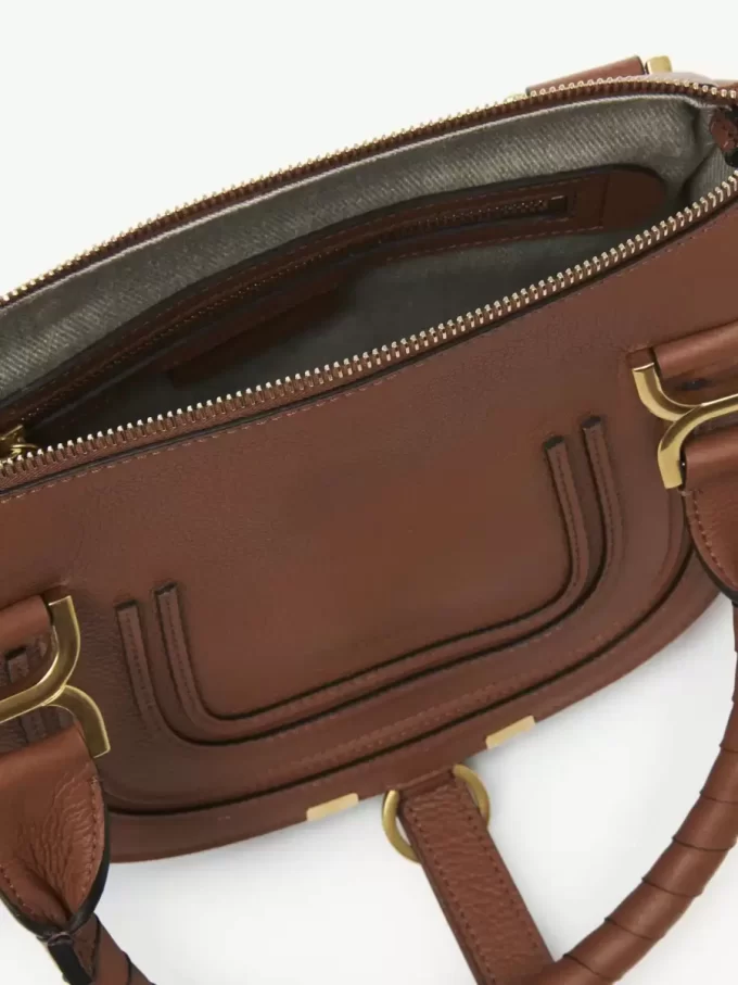 Bolso pequeño Marcie en piel granulada