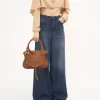 Bolso pequeño Marcie en piel granulada