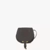Bolso pequeño Marcie Saddle en piel de ante