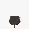 Bolso pequeño Marcie Saddle en piel de ante