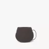 Bolso pequeño Marcie Saddle en piel de ante