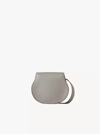 Bolso pequeño Marcie Saddle en piel granulada