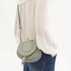 Bolso pequeño Marcie Saddle en piel granulada