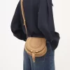 Bolso pequeño Marcie Saddle en piel granulada