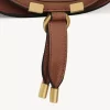 Bolso pequeño Marcie Saddle en piel granulada