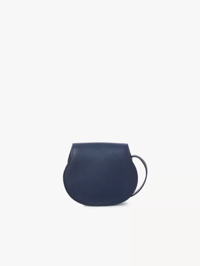Bolso pequeño Marcie Saddle en piel granulada Bolso pequeño Marcie Saddle en piel granulada