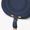 Bolso pequeño Marcie Saddle en piel granulada Bolso pequeño Marcie Saddle en piel granulada