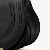 Bolso pequeño Marcie Saddle en piel granulada Bolso pequeño Marcie Saddle en piel granulada