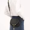 Bolso pequeño Marcie Saddle en piel granulada Bolso pequeño Marcie Saddle en piel granulada