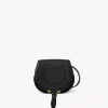 Bolso pequeño Marcie Saddle en piel granulada Bolso pequeño Marcie Saddle en piel granulada
