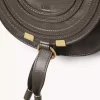 Bolso pequeño Marcie tipo sillín de piel brillante