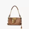 Bolso pequeño Paddington con cadena en piel granulada Bolso pequeño Paddington con cadena en piel granulada