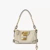 Bolso pequeño Paddington con cadena en piel granulada Bolso pequeño Paddington con cadena en piel granulada