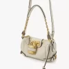 Bolso pequeño Paddington con cadena en piel granulada Bolso pequeño Paddington con cadena en piel granulada
