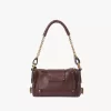 Bolso pequeño Paddington con cadena en piel granulada