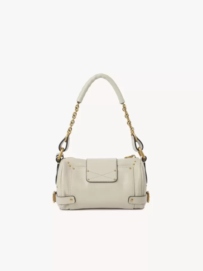 Bolso pequeño Paddington con cadena en piel granulada Bolso pequeño Paddington con cadena en piel granulada