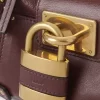 Bolso pequeño Paddington con cadena en piel granulada